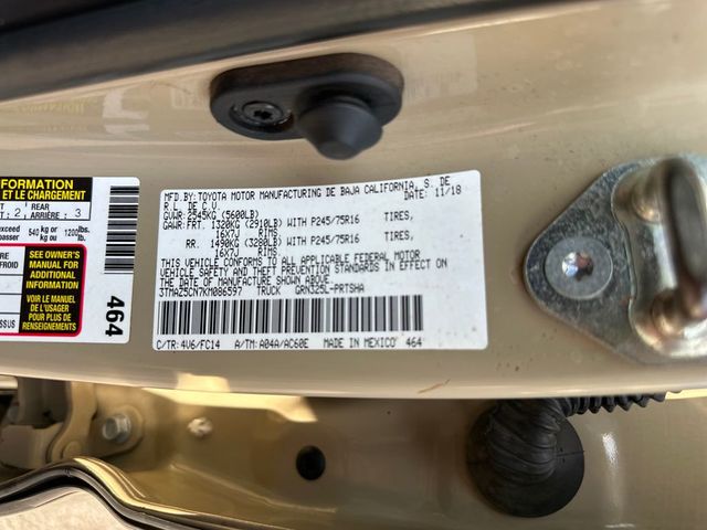 2019 Toyota Tacoma SR5 - 22954276 - 22