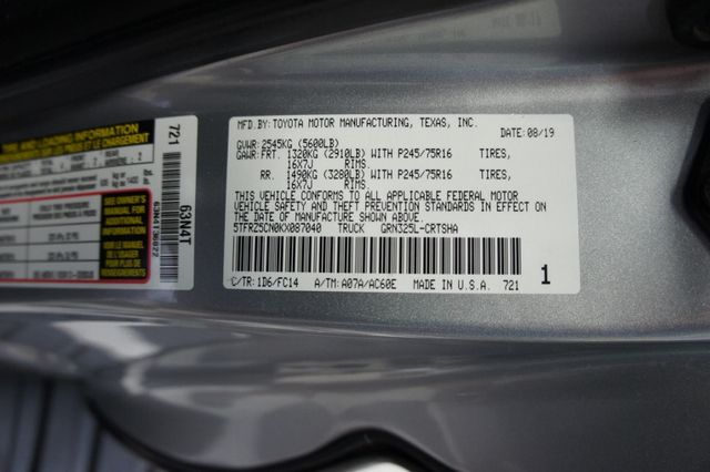 2019 Toyota Tacoma SR5 ACCESS CAB, Excellent Shape! - 23024457 - 44