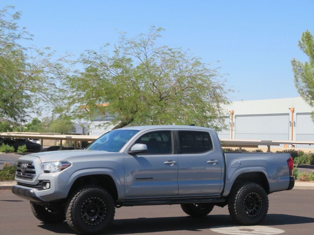 2019 Toyota Tacoma SR5 DOUBLECAB TACOMA CEMENT COLOR LIFTED EXTRA  CLEAN  - 22616436 - 0