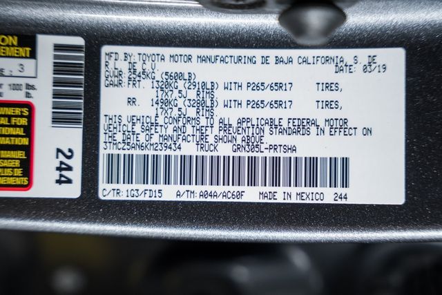 2019 Toyota Tacoma TRD Off-Road - 22813748 - 48