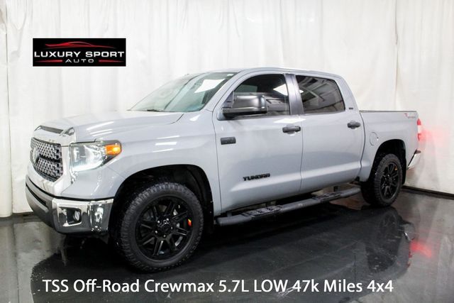 2019 Toyota Tundra Crewmax 5.7L V8 TSS Off-Road LOW 47K Miles 4x4 - 22671139 - 0