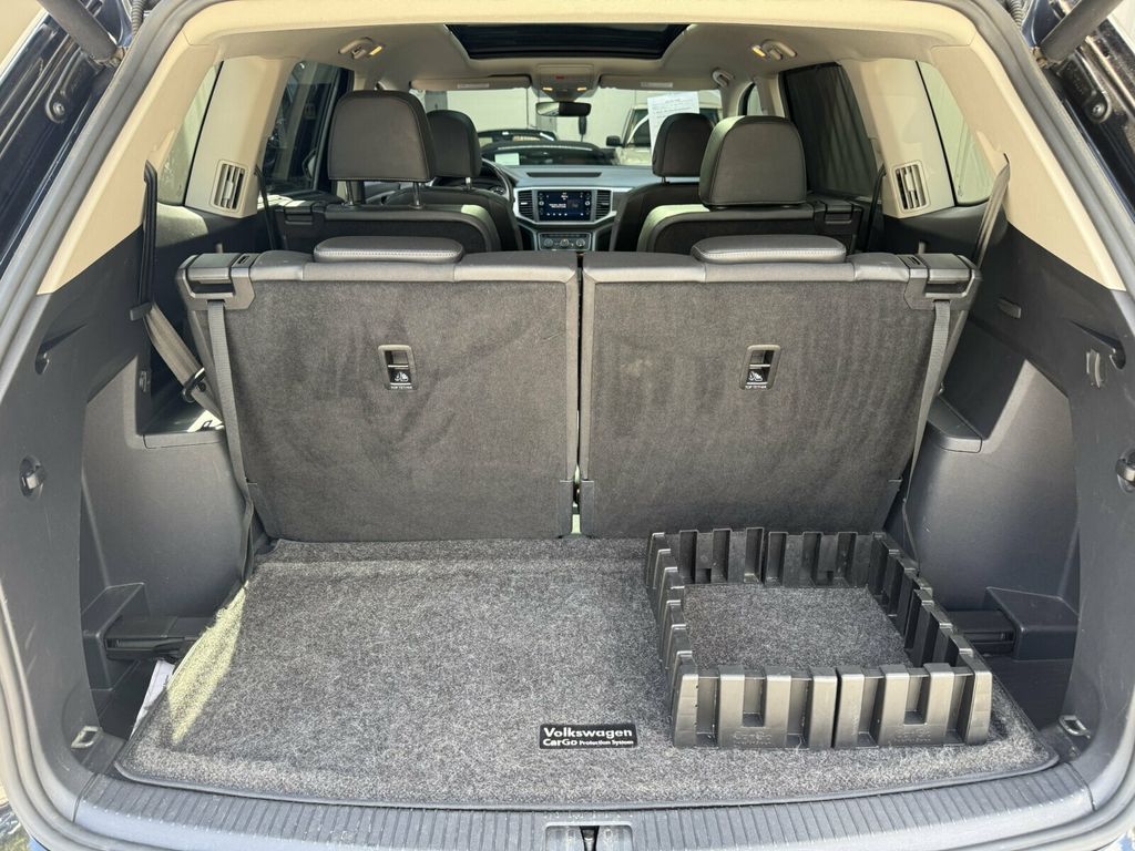 2019 Volkswagen Atlas Technology Pkg/Blind Spot Monitor/Lane Change Assist/Pano Roof - 23088174 - 23
