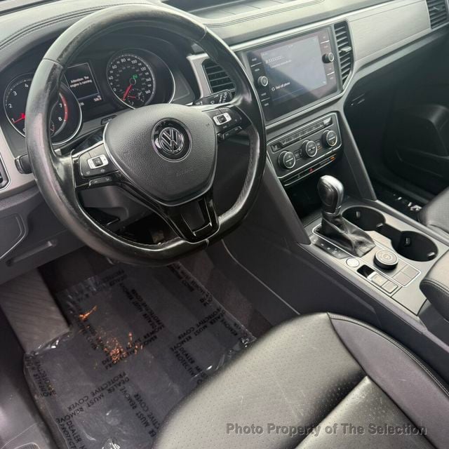2019 Volkswagen Atlas V6 SE 4MOTION W/ 3RD ROW & LEATHER SEATING SURFACES - 23060903 - 23