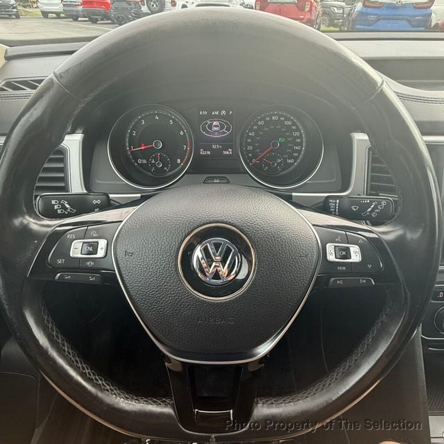 2019 Volkswagen Atlas V6 SE 4MOTION W/ 3RD ROW & LEATHER SEATING SURFACES - 23060903 - 24