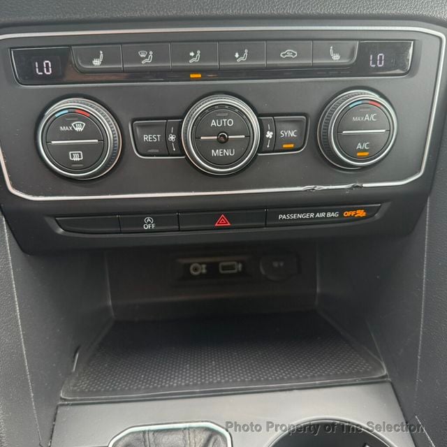2019 Volkswagen Atlas V6 SE 4MOTION W/ 3RD ROW & LEATHER SEATING SURFACES - 23060903 - 34