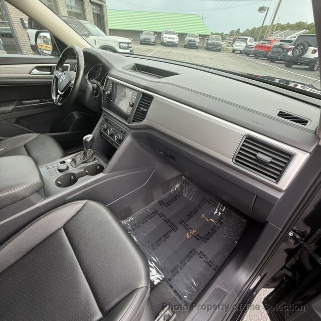 2019 Volkswagen Atlas V6 SE 4MOTION W/ 3RD ROW & LEATHER SEATING SURFACES - 23060903 - 42