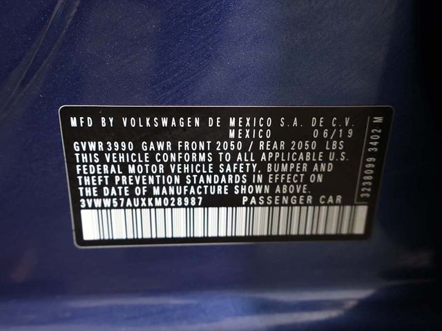 2019 Volkswagen Golf 1.4T S Manual - 22949574 - 43