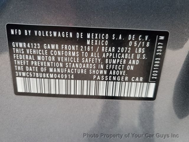2019 Volkswagen Jetta  - 22997651 - 22