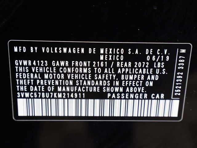 2019 Volkswagen Jetta 1.4T SE - 23000463 - 50