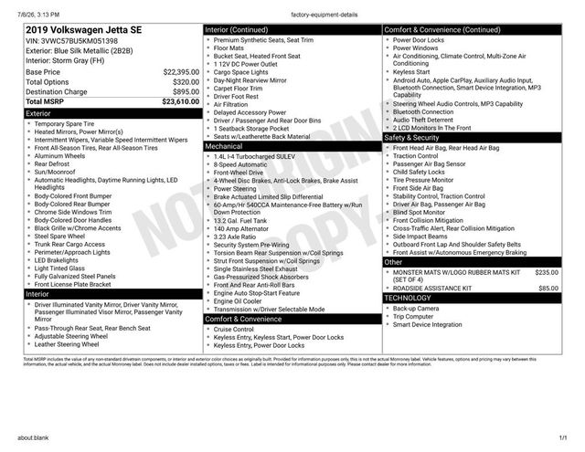 2019 Volkswagen Jetta 1.4T SE Automatic - 23050572 - 14