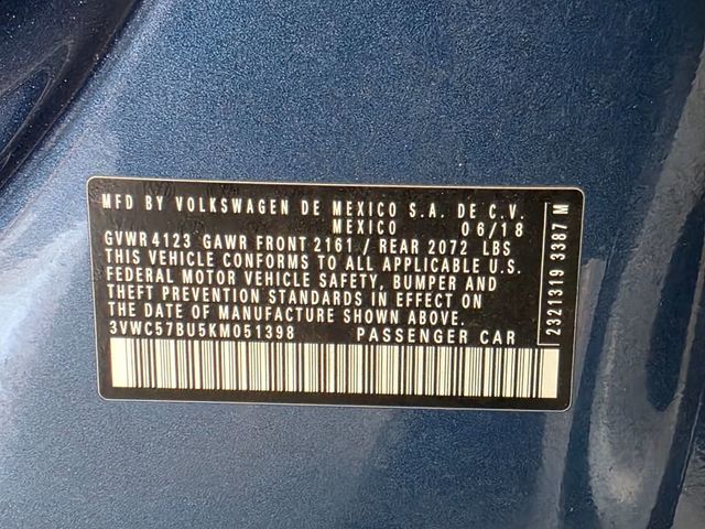 2019 Volkswagen Jetta 1.4T SE Automatic - 23050572 - 15