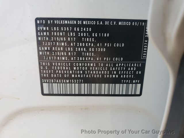 2019 Volkswagen Tiguan  - 23013829 - 24