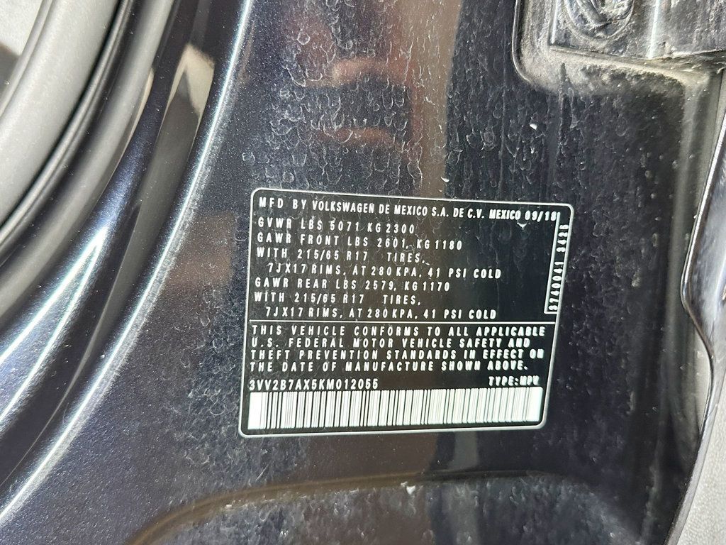 2019 Volkswagen Tiguan 2.0T SE 4MOTION - 23084500 - 44