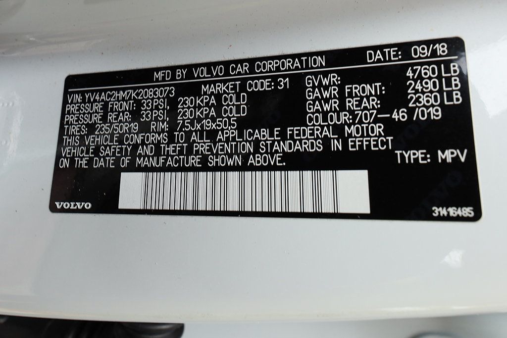 2019 Volvo XC40 T4 FWD R-Design - 22981626 - 53