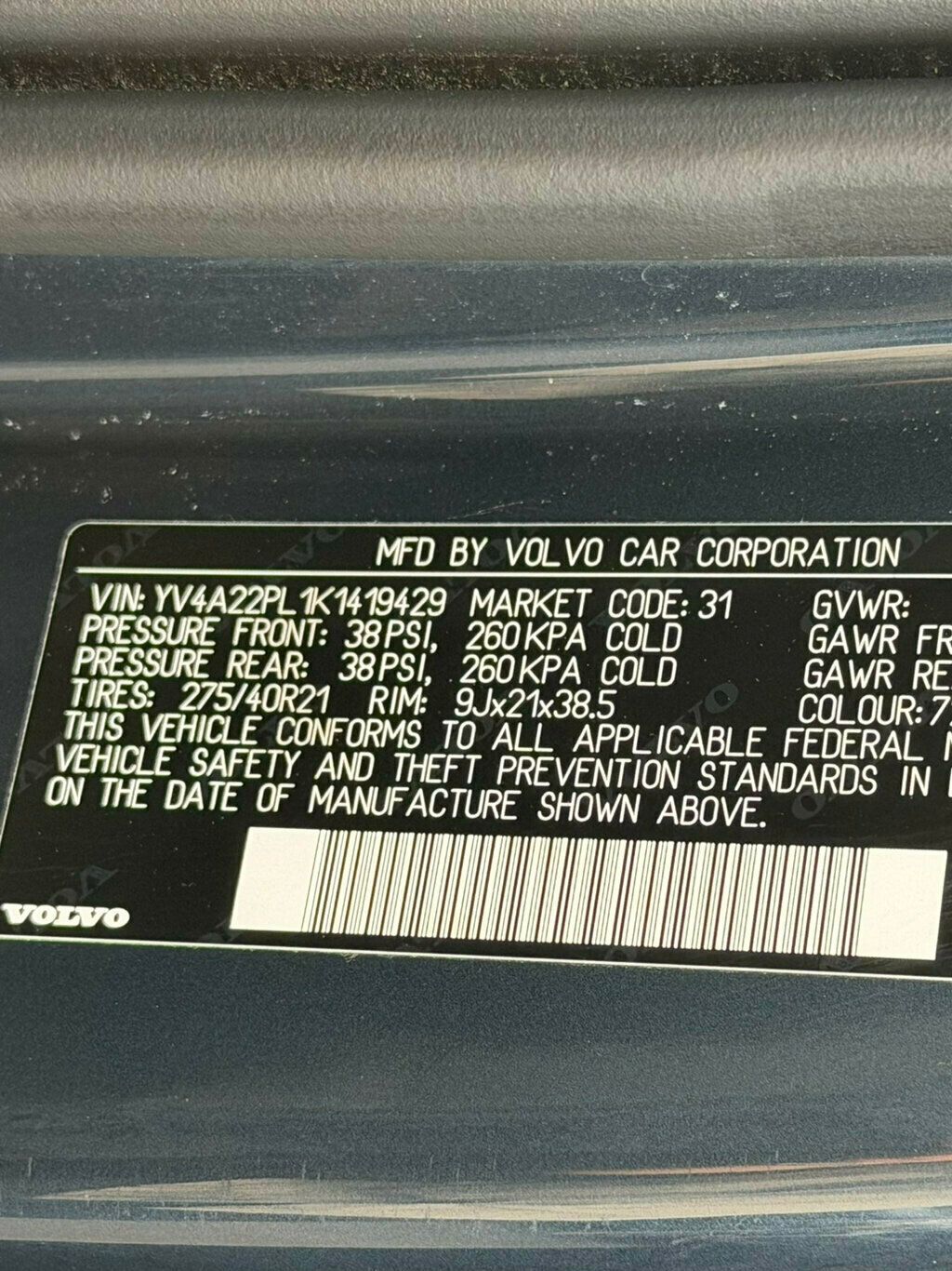 2019 Volvo XC90 T6 AWD Inscription - 23021747 - 41