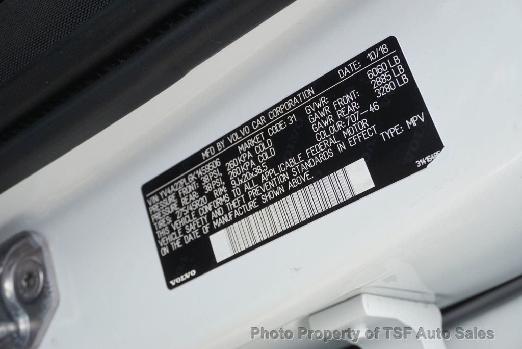 2019 Volvo XC90 T6 AWD Inscription NAVI REAR CAMERA HOT&COOL SEATS PANO ROOF  - 23086170 - 42