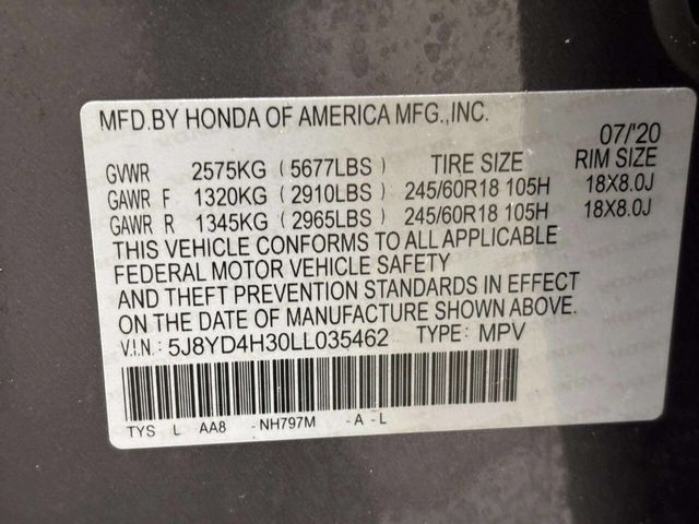 2020 Acura MDX SH-AWD 7-Passenger - 23056011 - 39