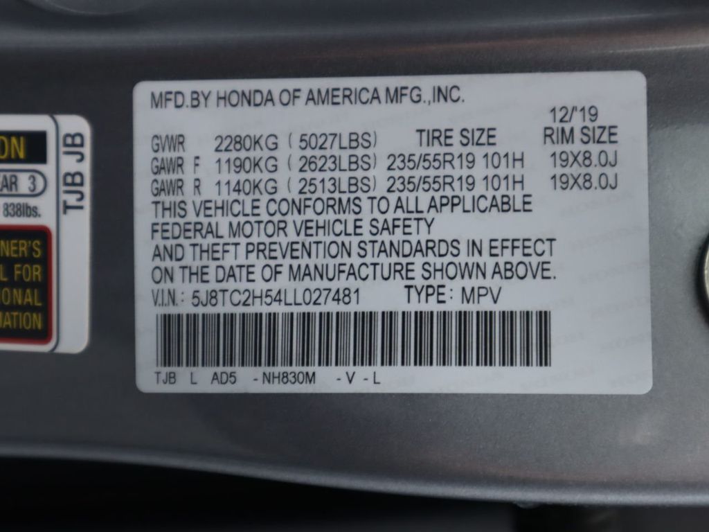 2020 Acura RDX Technology Package - 21138225 - 35