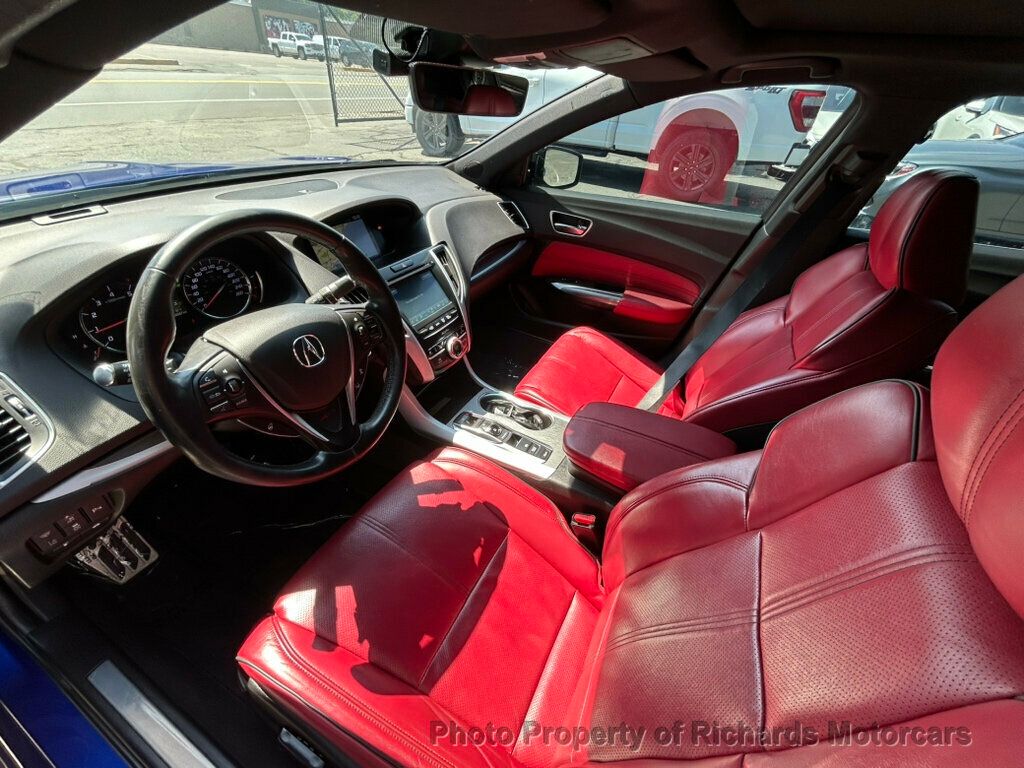 2020 Acura TLX 3.5L SH-AWD w/Technology/A-Spec Pkg Red Leather - 23051624 - 12