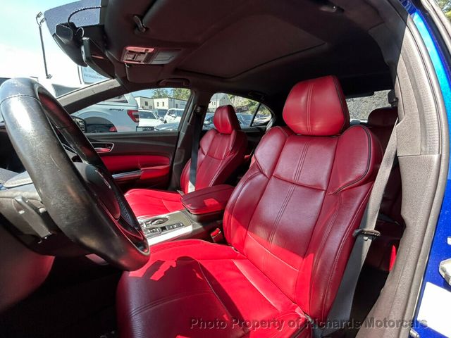 2020 Acura TLX 3.5L SH-AWD w/Technology/A-Spec Pkg Red Leather - 23051624 - 13