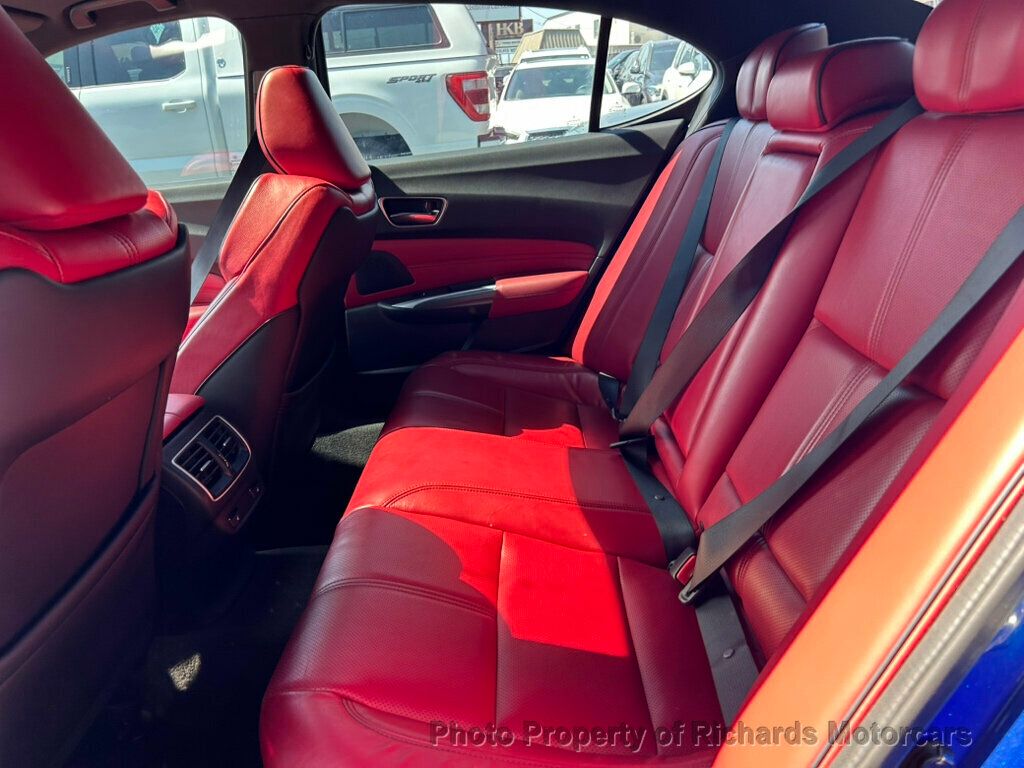 2020 Acura TLX 3.5L SH-AWD w/Technology/A-Spec Pkg Red Leather - 23051624 - 16
