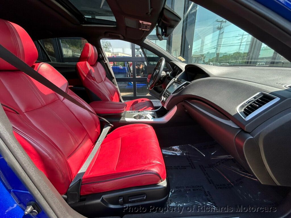 2020 Acura TLX 3.5L SH-AWD w/Technology/A-Spec Pkg Red Leather - 23051624 - 21