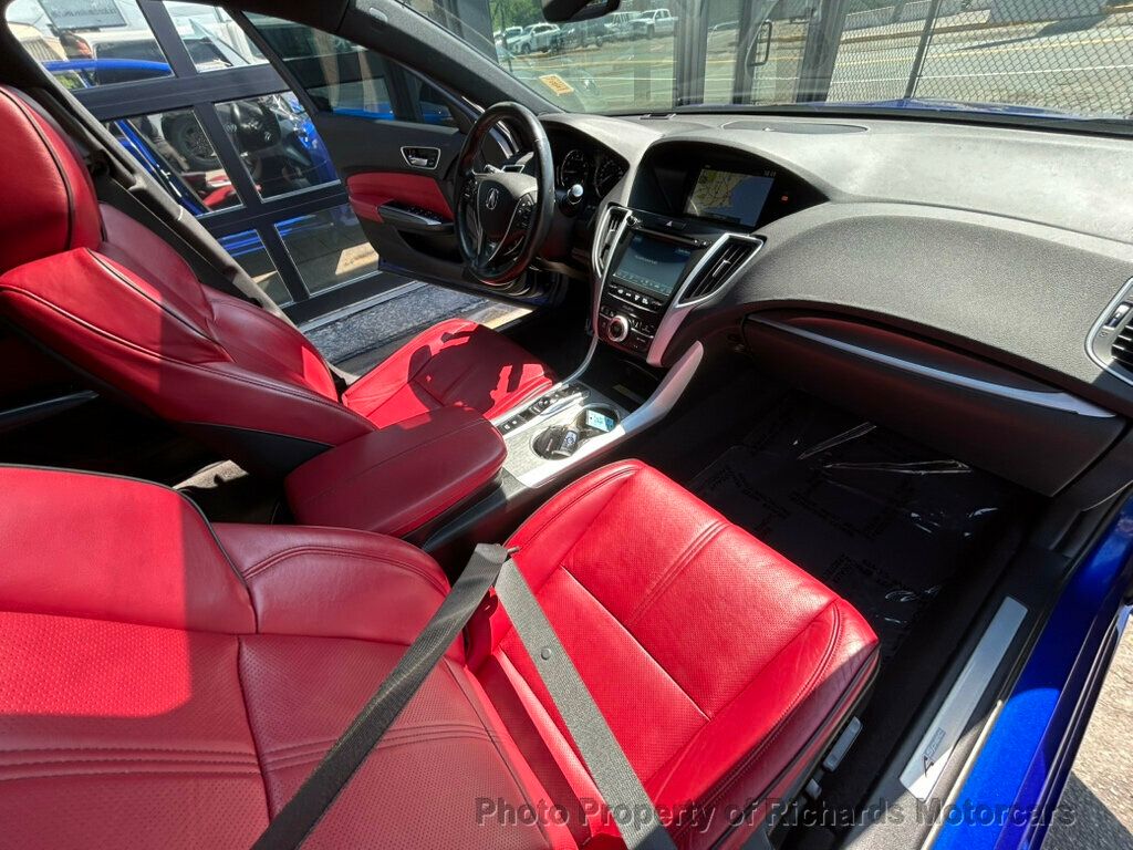 2020 Acura TLX 3.5L SH-AWD w/Technology/A-Spec Pkg Red Leather - 23051624 - 22