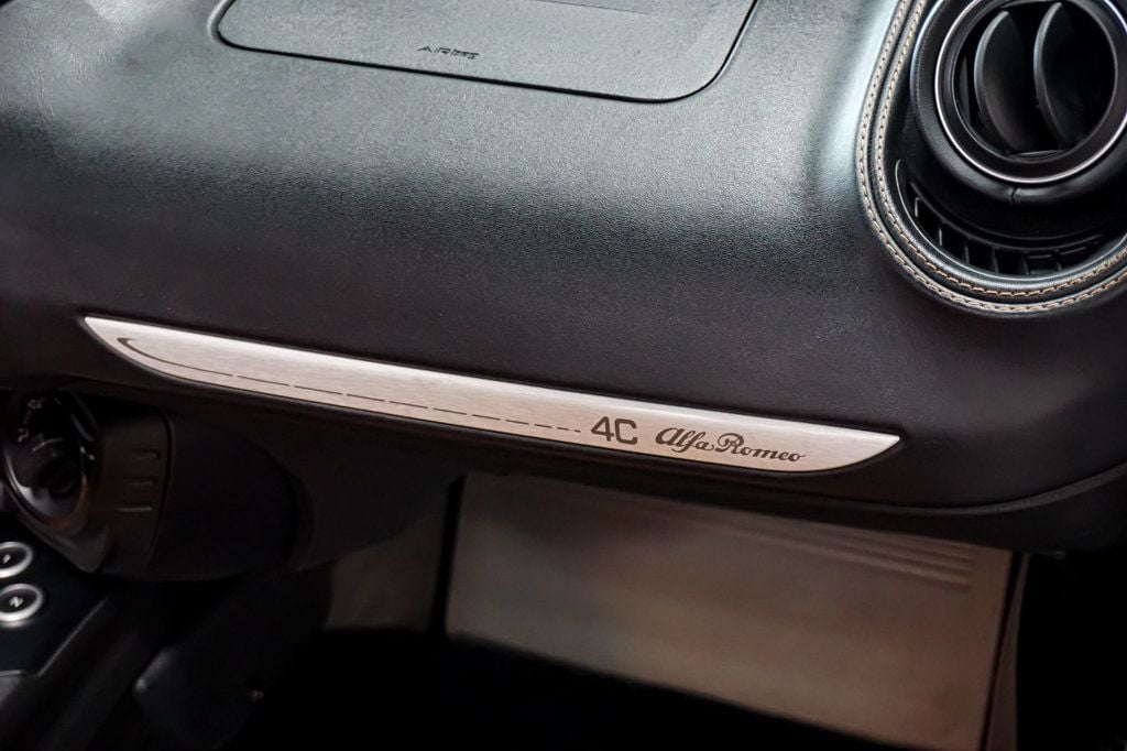 2020 Alfa Romeo 4C Spider *4C Spider* *Gray/Brown* *Tasteful Upgrades* - 23015479 - 37