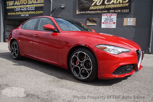 2020 Alfa Romeo Giulia Ti Sport AWD RED LEATHER CARPLAY REAR CAMERA PANO ROOF HOT SEATS - 23007104 - 9