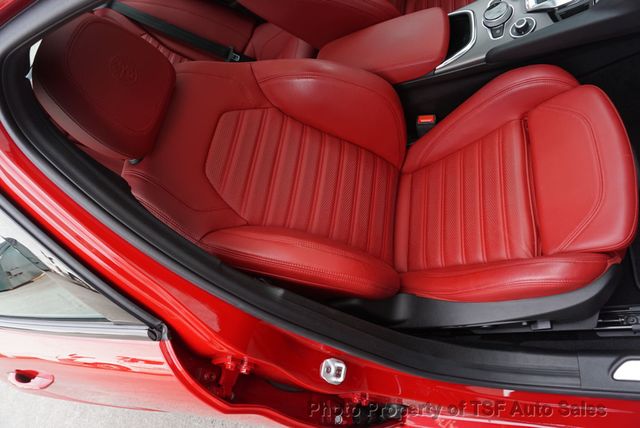 2020 Alfa Romeo Giulia Ti Sport AWD RED LEATHER CARPLAY REAR CAMERA PANO ROOF HOT SEATS - 23007104 - 13