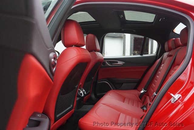 2020 Alfa Romeo Giulia Ti Sport AWD RED LEATHER CARPLAY REAR CAMERA PANO ROOF HOT SEATS - 23007104 - 14