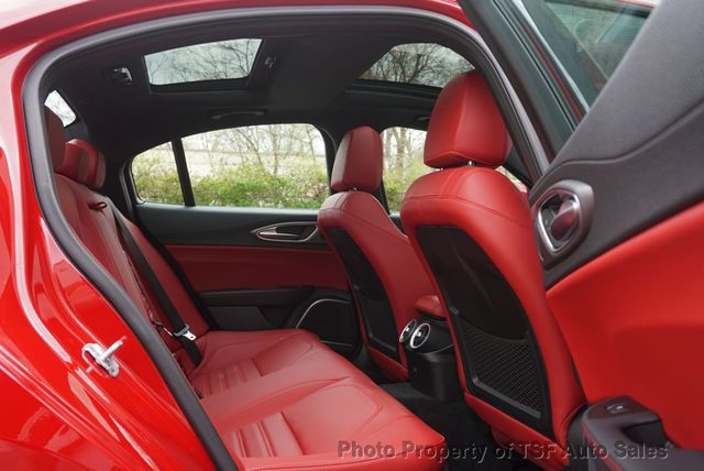 2020 Alfa Romeo Giulia Ti Sport AWD RED LEATHER CARPLAY REAR CAMERA PANO ROOF HOT SEATS - 23007104 - 15