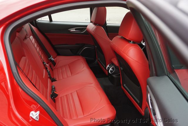 2020 Alfa Romeo Giulia Ti Sport AWD RED LEATHER CARPLAY REAR CAMERA PANO ROOF HOT SEATS - 23007104 - 17