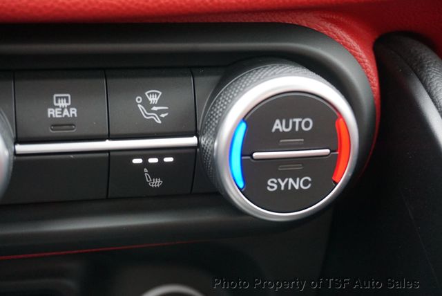 2020 Alfa Romeo Giulia Ti Sport AWD RED LEATHER CARPLAY REAR CAMERA PANO ROOF HOT SEATS - 23007104 - 35