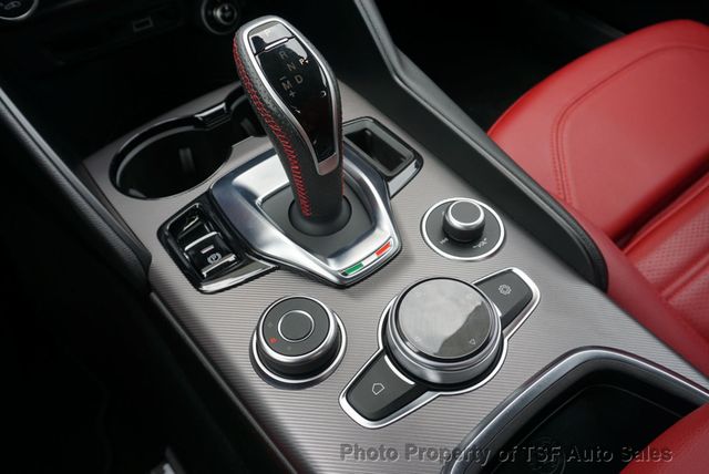 2020 Alfa Romeo Giulia Ti Sport AWD RED LEATHER CARPLAY REAR CAMERA PANO ROOF HOT SEATS - 23007104 - 36