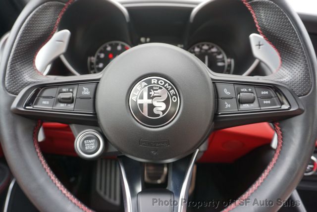 2020 Alfa Romeo Giulia Ti Sport AWD RED LEATHER CARPLAY REAR CAMERA PANO ROOF HOT SEATS - 23007104 - 38