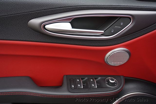 2020 Alfa Romeo Giulia Ti Sport AWD RED LEATHER CARPLAY REAR CAMERA PANO ROOF HOT SEATS - 23007104 - 42