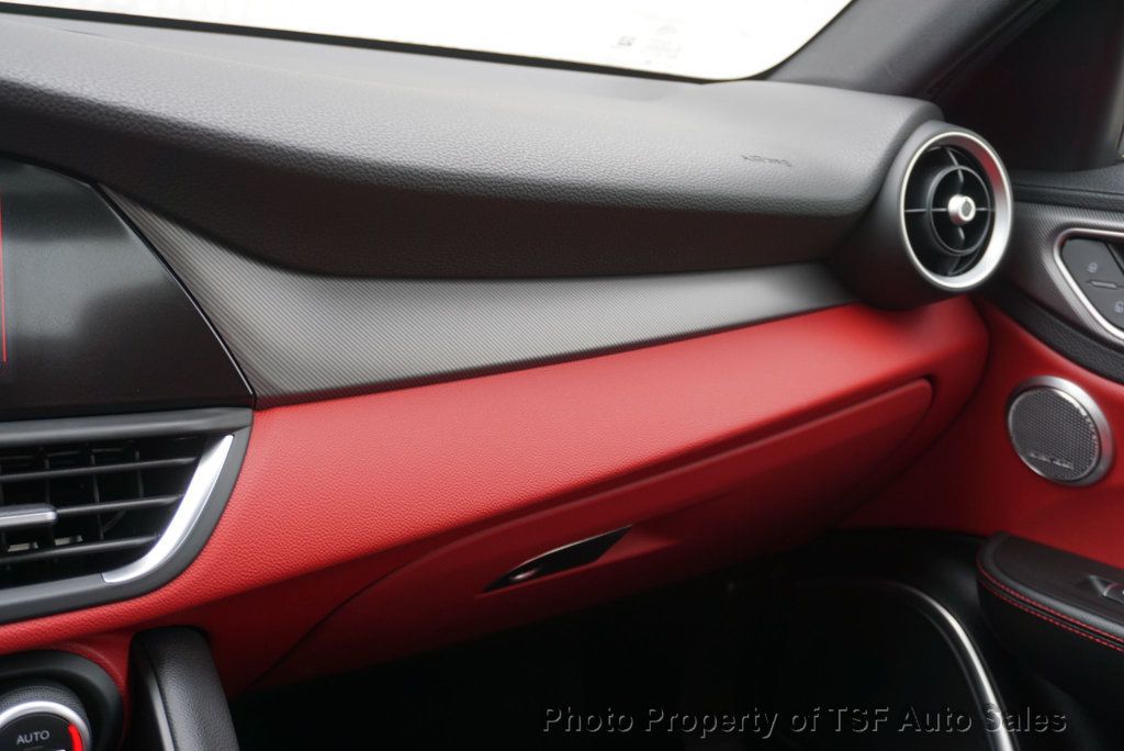 2020 Alfa Romeo Giulia Ti Sport AWD RED LEATHER CARPLAY REAR CAMERA PANO ROOF HOT SEATS - 23007104 - 47