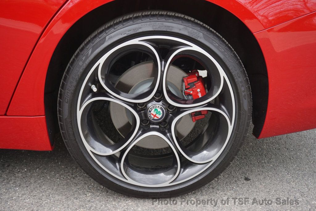 2020 Alfa Romeo Giulia Ti Sport AWD RED LEATHER CARPLAY REAR CAMERA PANO ROOF HOT SEATS - 23007104 - 50