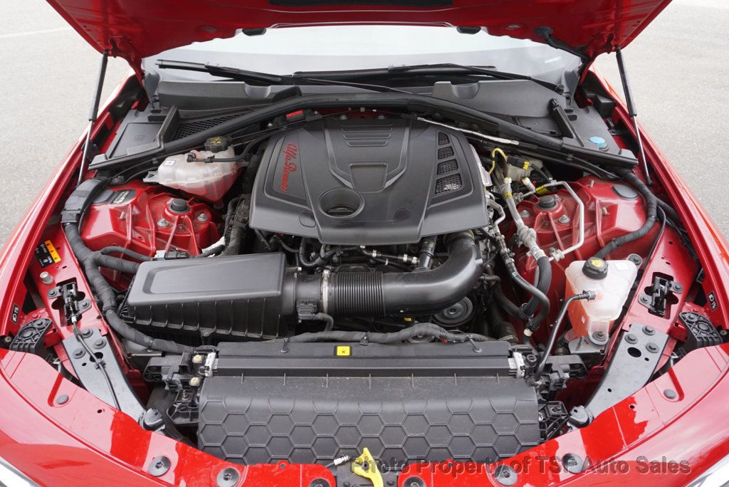 2020 Alfa Romeo Giulia Ti Sport AWD RED LEATHER CARPLAY REAR CAMERA PANO ROOF HOT SEATS - 23007104 - 53