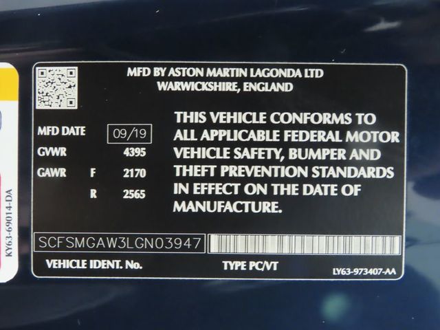 2020 Aston Martin Vantage Coupe - 22982881 - 31