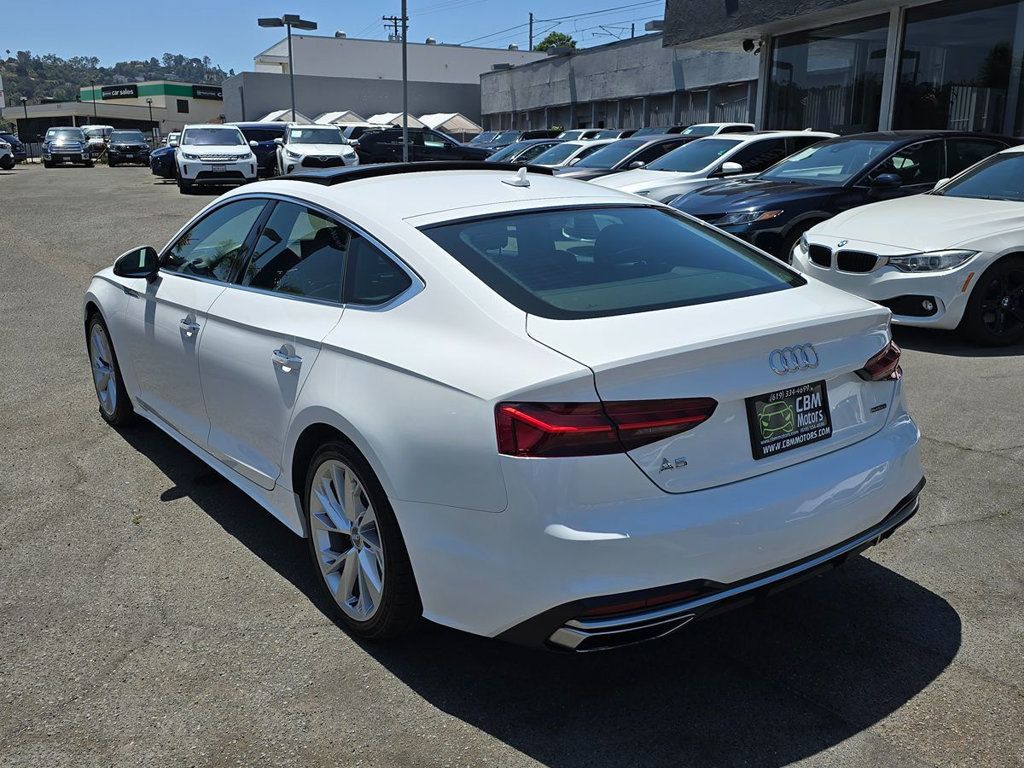 2020 Audi A5 Sportback Premium 2.0 TFSI quattro - 22545999 - 5