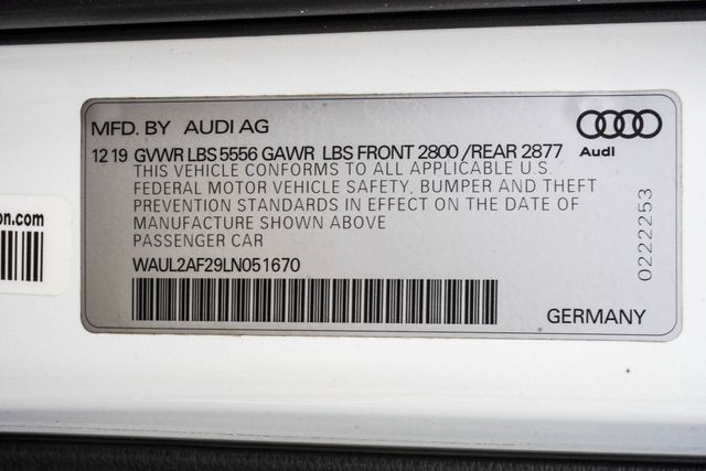 2020 Audi A6 Premium Plus 55 TFSI quattro - 23014920 - 38