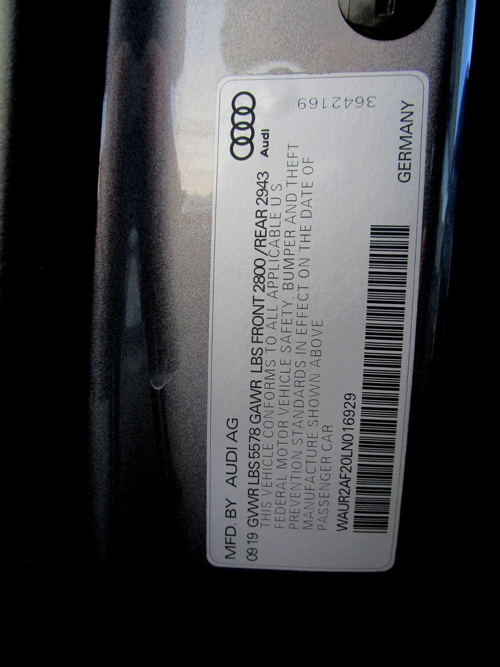 2020 Audi A7 Premium Plus 55 TFSI quattro - 23097258 - 42