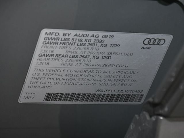 2020 Audi Q3 Premium Plus - 22994136 - 18