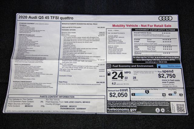 2020 Audi Q5 Premium Plus 45 TFSI quattro - 22968979 - 40