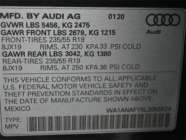 2020 Audi Q5 Titanium Premium 45 TFSI quattro - 22978133 - 8