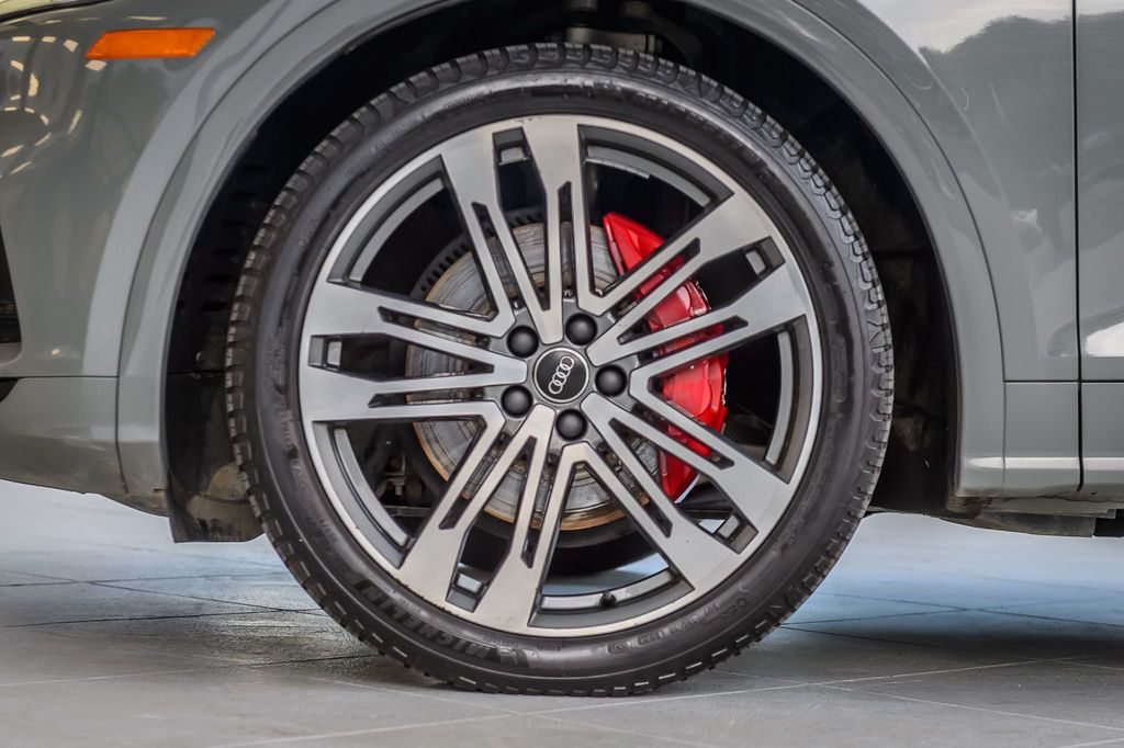 2020 Audi SQ5 SQ5 PREMIUM PLUS - QUANTUM GRAY ON RED LEATHER - NAV - PANO ROOF - 22908649 - 12