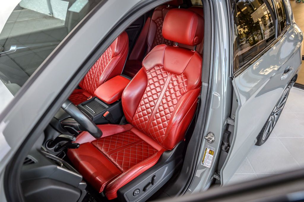 2020 Audi SQ5 SQ5 PREMIUM PLUS - QUANTUM GRAY ON RED LEATHER - NAV - PANO ROOF - 22908649 - 37