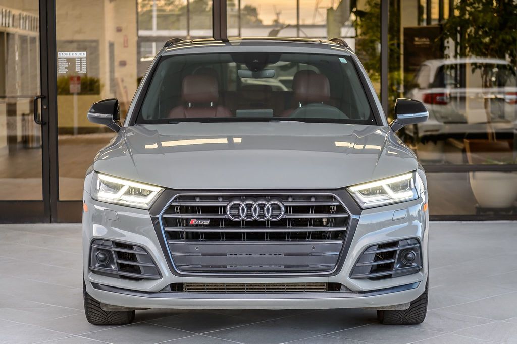 2020 Audi SQ5 SQ5 PREMIUM PLUS - QUANTUM GRAY ON RED LEATHER - NAV - PANO ROOF - 22908649 - 4